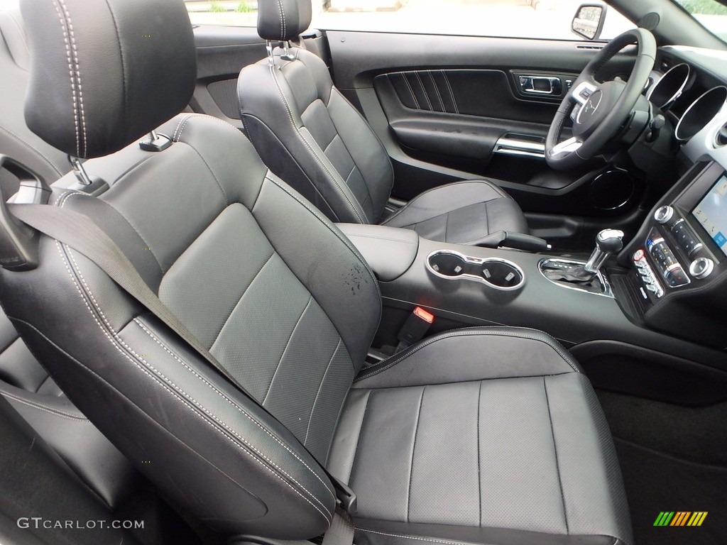 2016 Ford Mustang EcoBoost Premium Convertible Front Seat Photo #120005687