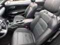 Ebony Front Seat Photo for 2016 Ford Mustang #120005820