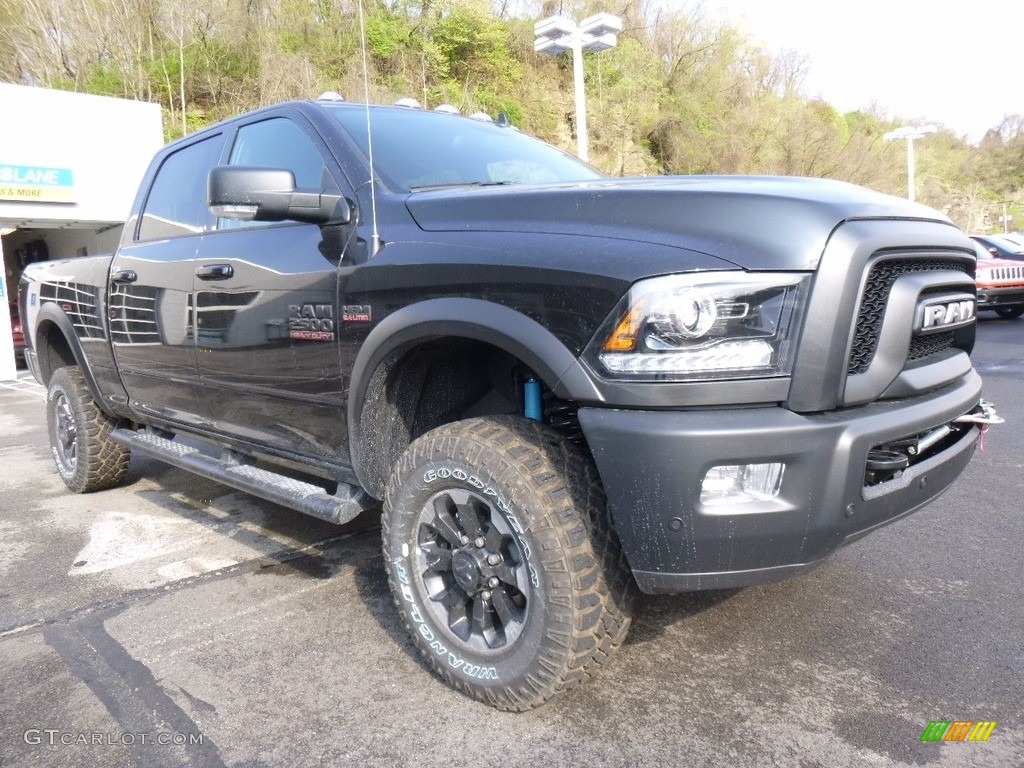 Brilliant Black Crystal Pearl 2017 Ram 2500 Power Wagon Crew Cab 4x4 Exterior Photo #120005977