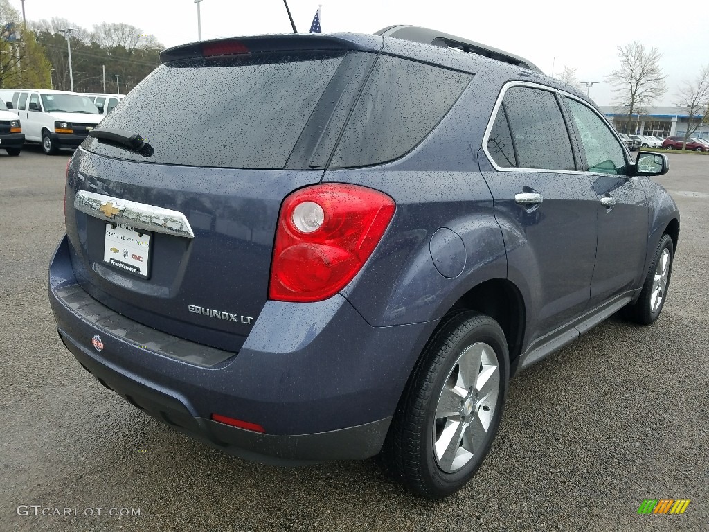 2014 Equinox LT - Atlantis Blue Metallic / Light Titanium/Jet Black photo #7