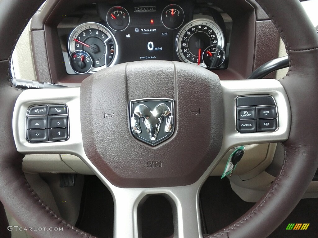 2017 Ram 3500 Laramie Mega Cab 4x4 Steering Wheel Photos