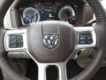2017 Ram 3500 Canyon Brown/Light Frost Beige Interior Steering Wheel Photo