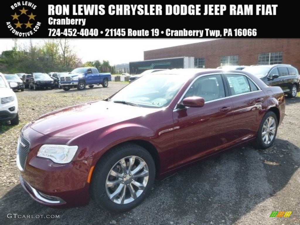 2017 300 Limited AWD - Velvet Red / Black/Linen photo #1