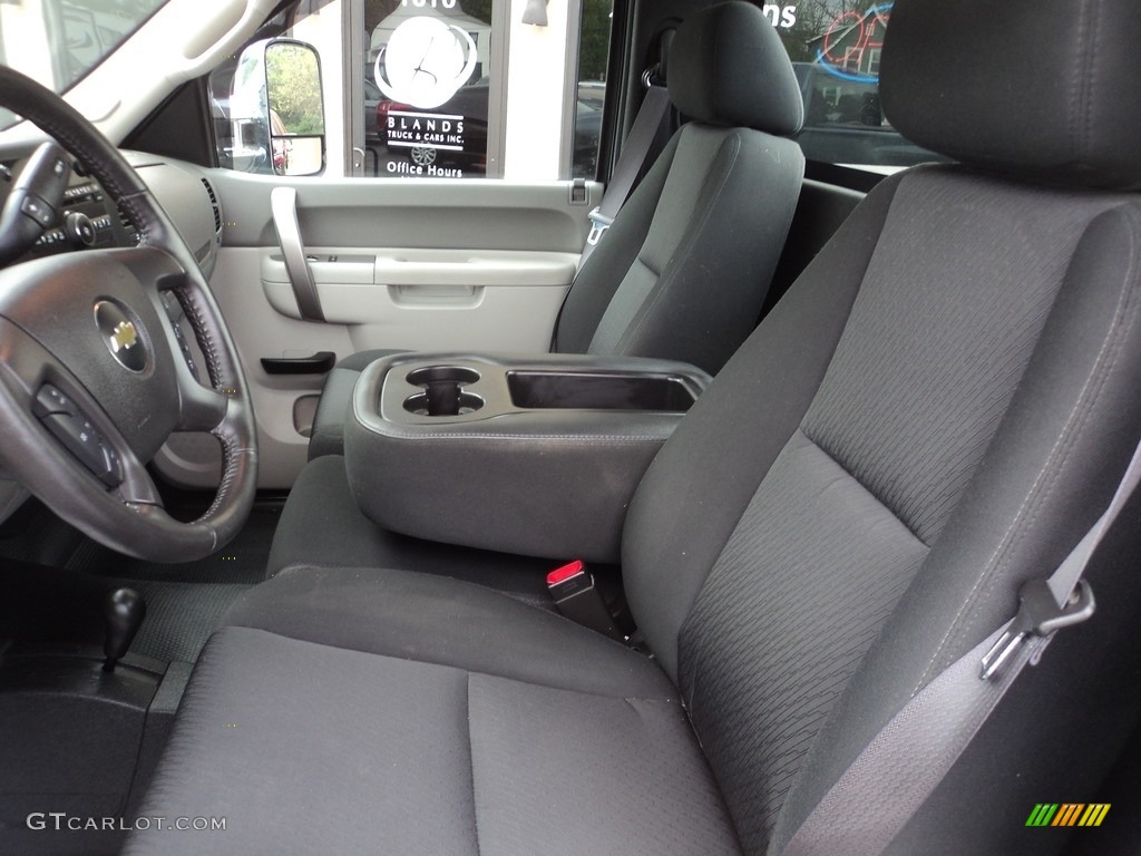 2014 Silverado 2500HD WT Regular Cab 4x4 - Blue Granite Metallic / Dark Titanium photo #7
