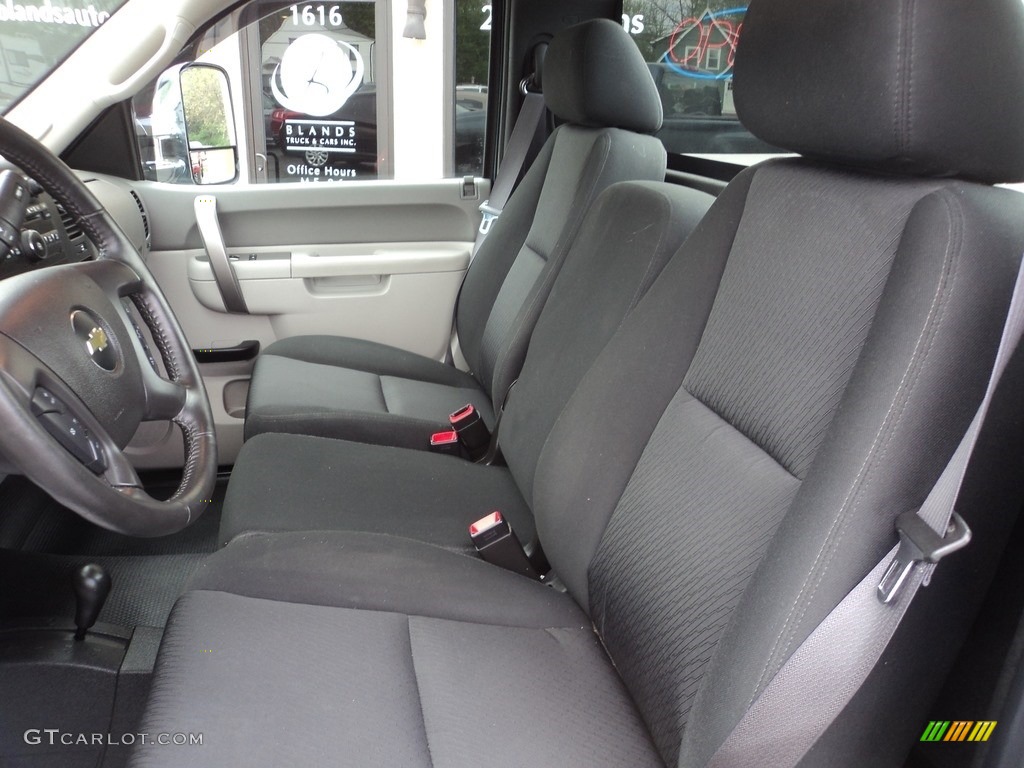 2014 Silverado 2500HD WT Regular Cab 4x4 - Blue Granite Metallic / Dark Titanium photo #8