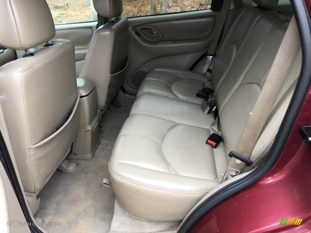 2003 Mazda Tribute ES-V6 4WD Rear Seat Photos