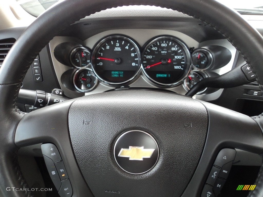 2014 Silverado 2500HD WT Regular Cab 4x4 - Blue Granite Metallic / Dark Titanium photo #11