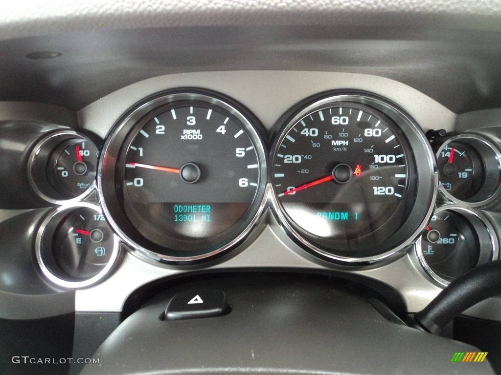 2014 Silverado 2500HD WT Regular Cab 4x4 - Blue Granite Metallic / Dark Titanium photo #12