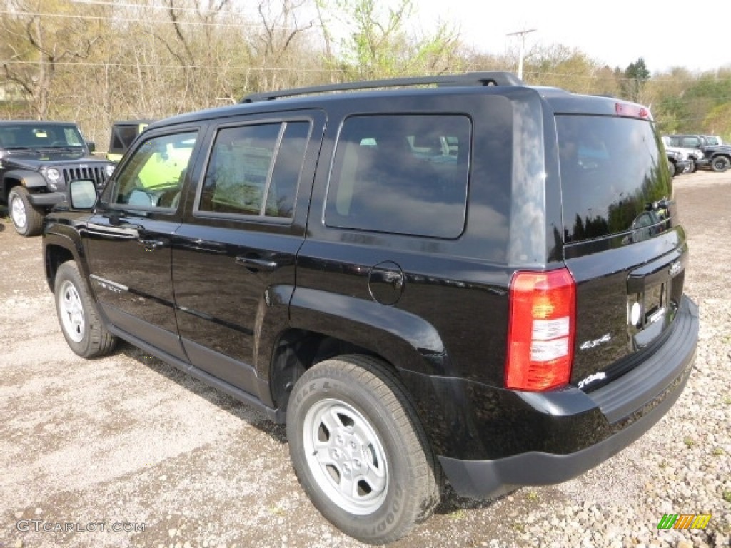 2017 Patriot Sport 4x4 - Black / Dark Slate Gray photo #3