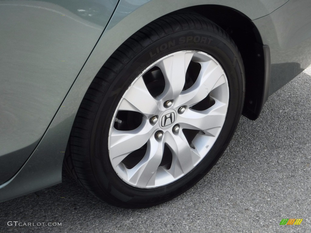 2009 Accord EX-L Sedan - Mystic Green Metallic / Black photo #3