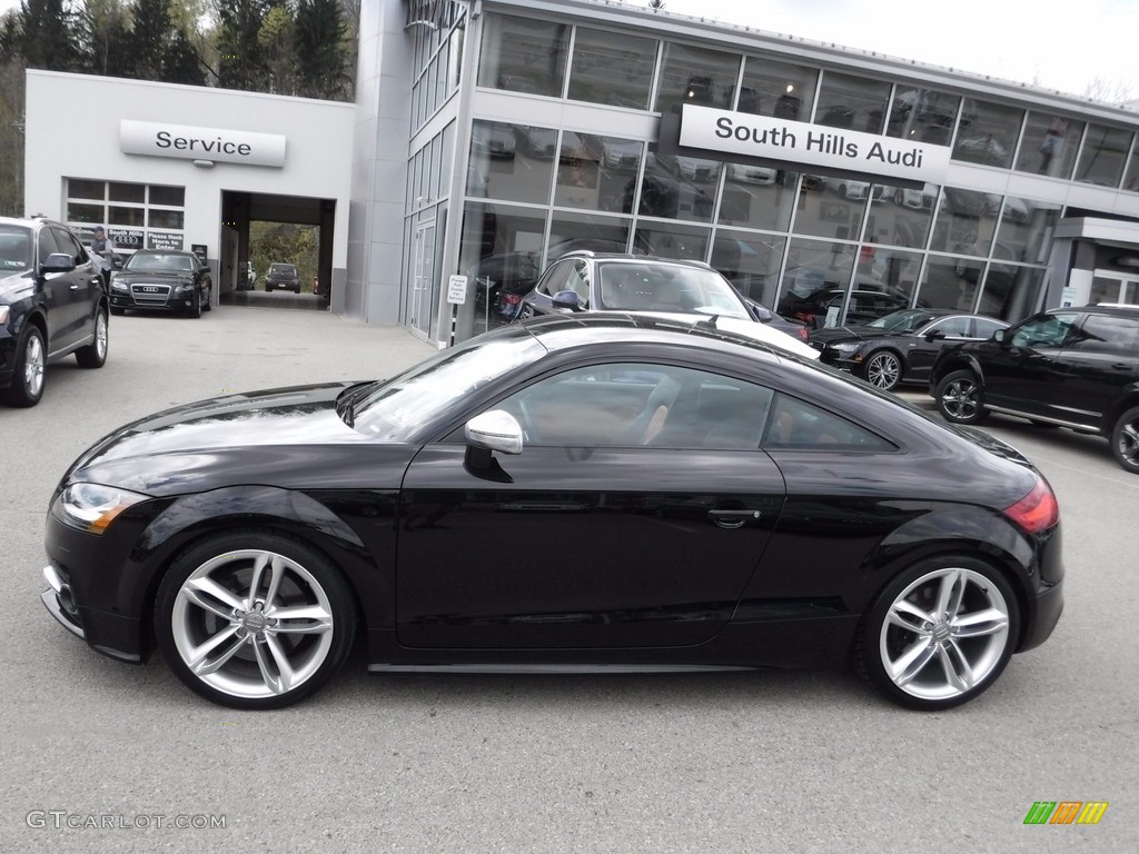 2013 TT S 2.0T quattro Coupe - Brilliant Black / Black/Orange photo #2