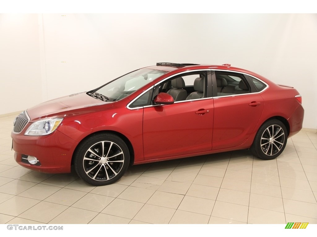 Crystal Red Tintcoat 2017 Buick Verano Sport Touring Exterior Photo #120009147