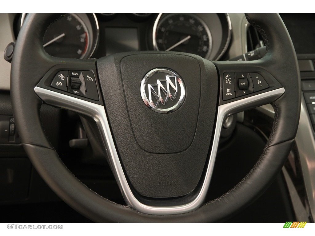 2017 Buick Verano Sport Touring Medium Titanium Steering Wheel Photo #120009222