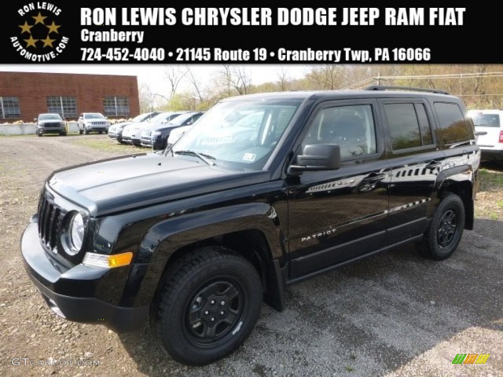 2017 Patriot Sport 4x4 - Black / Dark Slate Gray photo #1