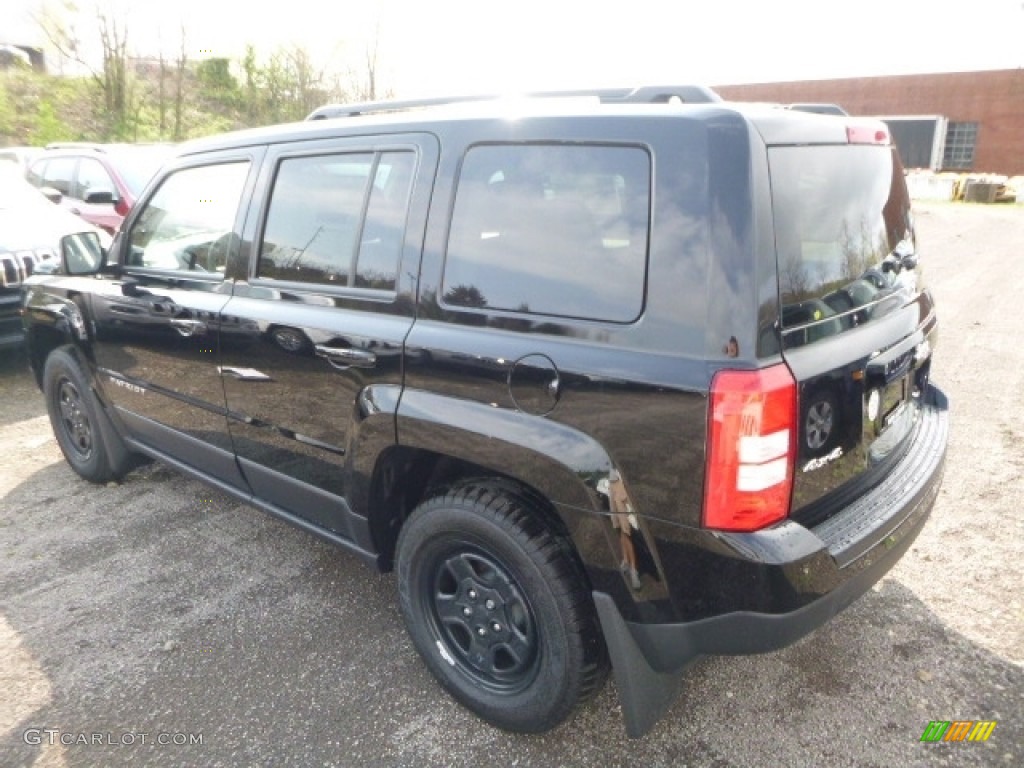 2017 Patriot Sport 4x4 - Black / Dark Slate Gray photo #4