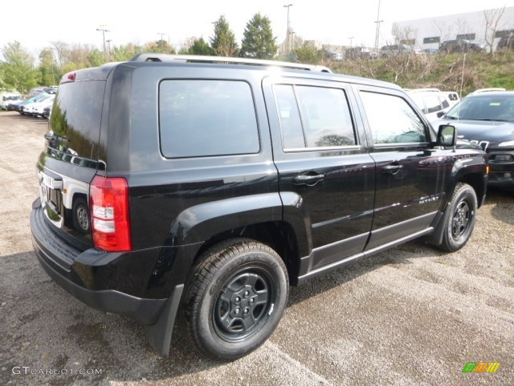 2017 Patriot Sport 4x4 - Black / Dark Slate Gray photo #6