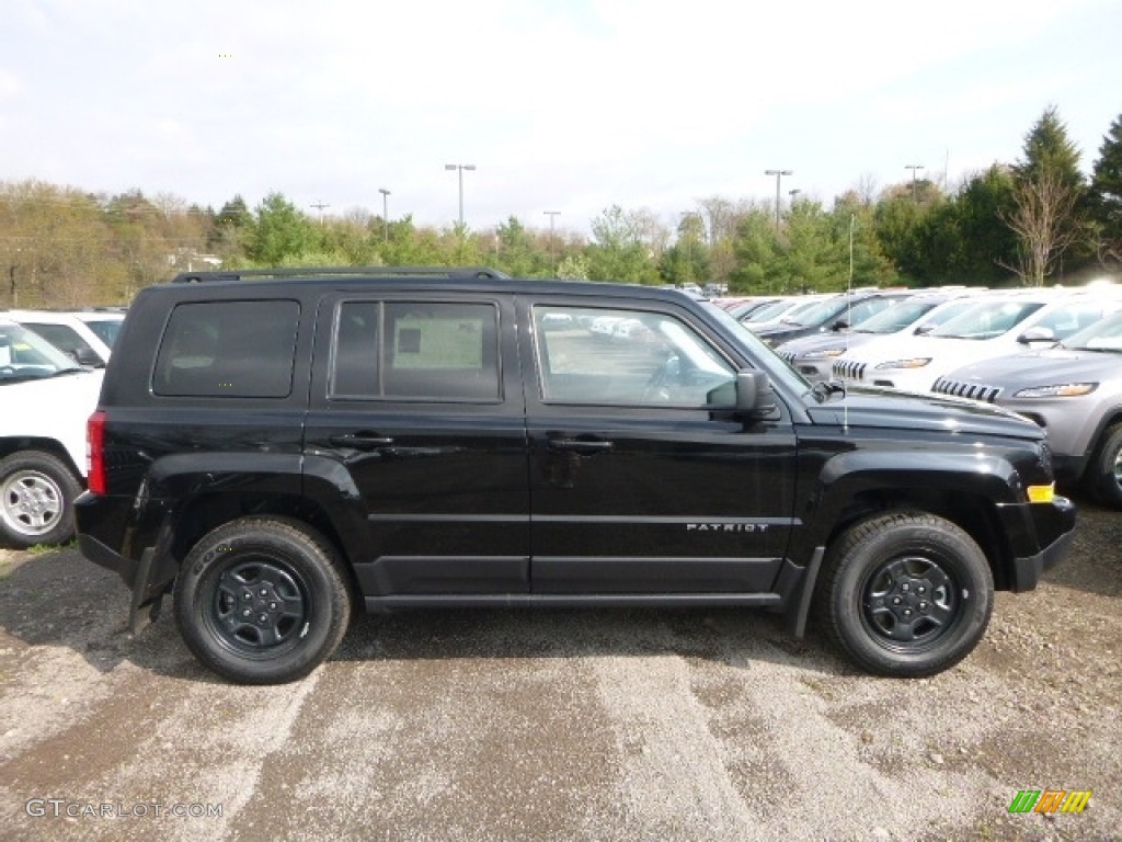 2017 Patriot Sport 4x4 - Black / Dark Slate Gray photo #7