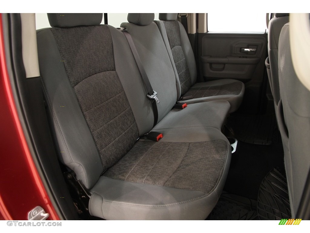 2014 1500 Big Horn Quad Cab 4x4 - Deep Cherry Red Crystal Pearl / Black/Diesel Gray photo #15