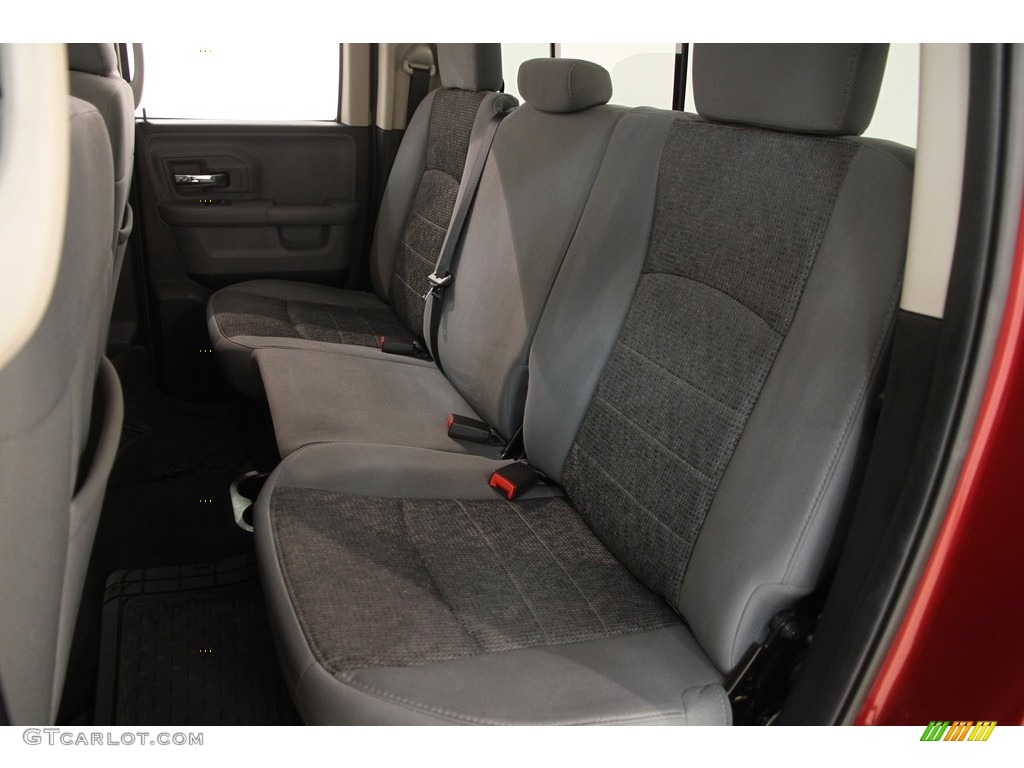 2014 1500 Big Horn Quad Cab 4x4 - Deep Cherry Red Crystal Pearl / Black/Diesel Gray photo #16