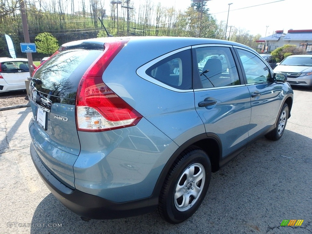 2014 CR-V LX AWD - Mountain Air Metallic / Black photo #6