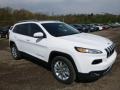 2017 Bright White Jeep Cherokee Limited 4x4  photo #8