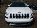 2017 Bright White Jeep Cherokee Limited 4x4  photo #9