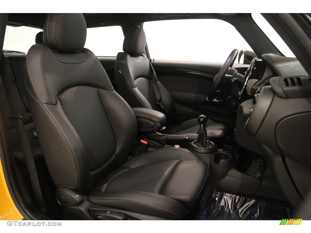 Carbon Black Interior 2014 Mini Cooper Hardtop Photo #120010824