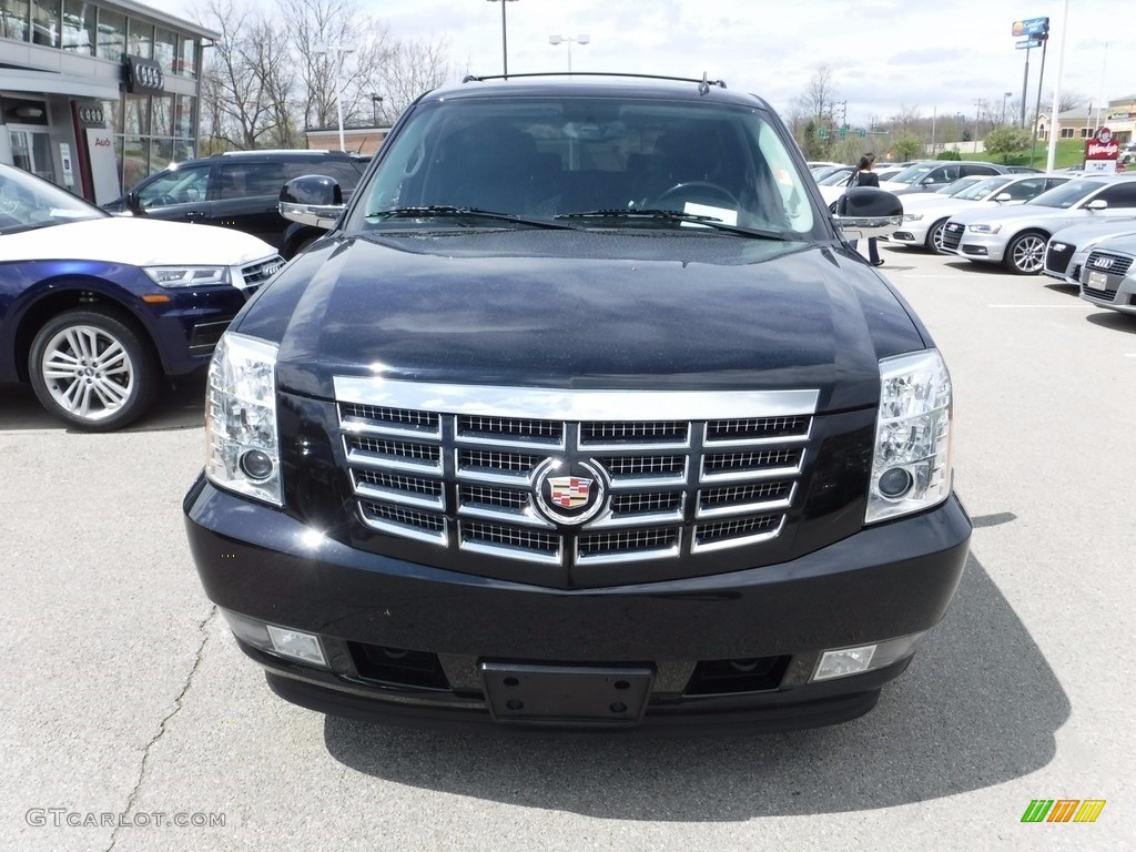 2013 Escalade Luxury AWD - Black Ice Metallic / Ebony photo #7