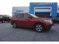 Cayenne Red 2017 Nissan Pathfinder SV