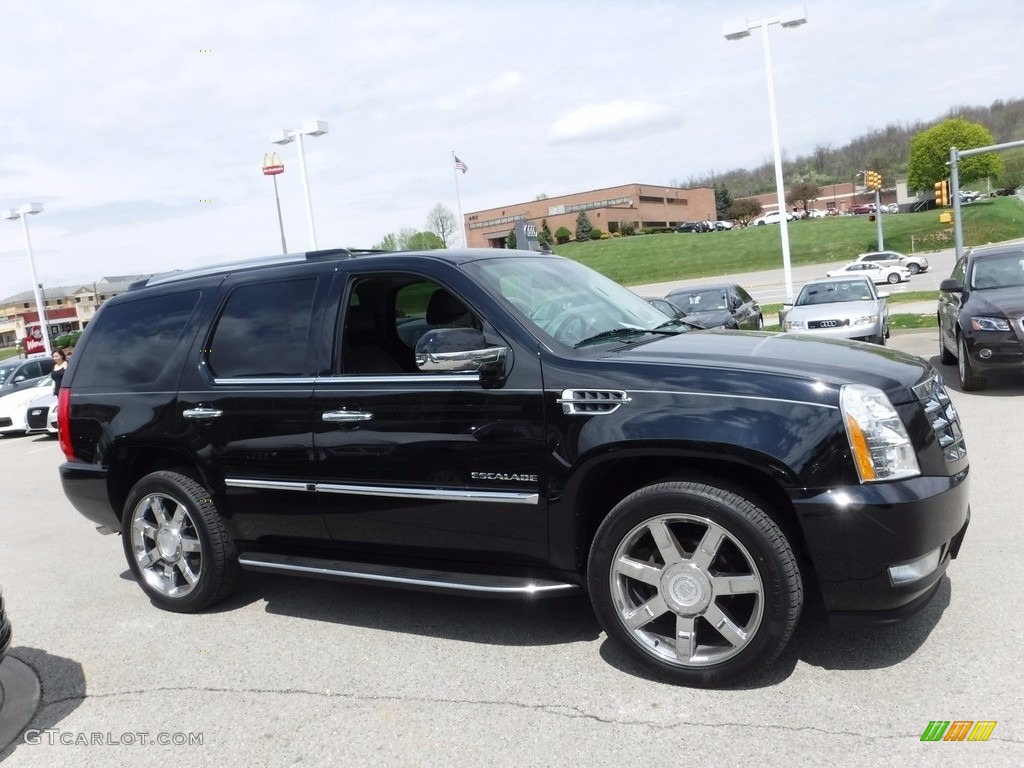 2013 Escalade Luxury AWD - Black Ice Metallic / Ebony photo #9