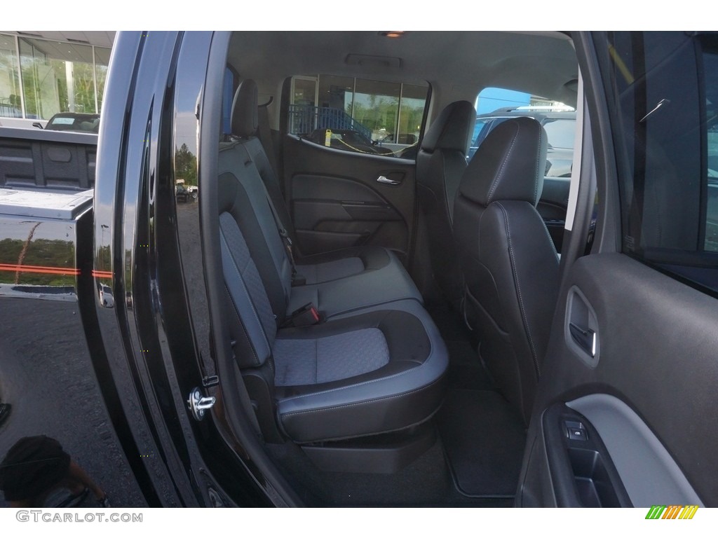 Jet Black Interior 2017 Chevrolet Colorado Z71 Crew Cab Photo #120012651