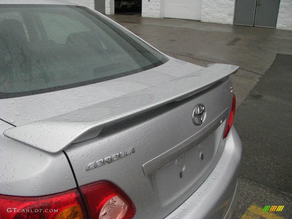 2009 Corolla S - Classic Silver Metallic / Dark Charcoal photo #4
