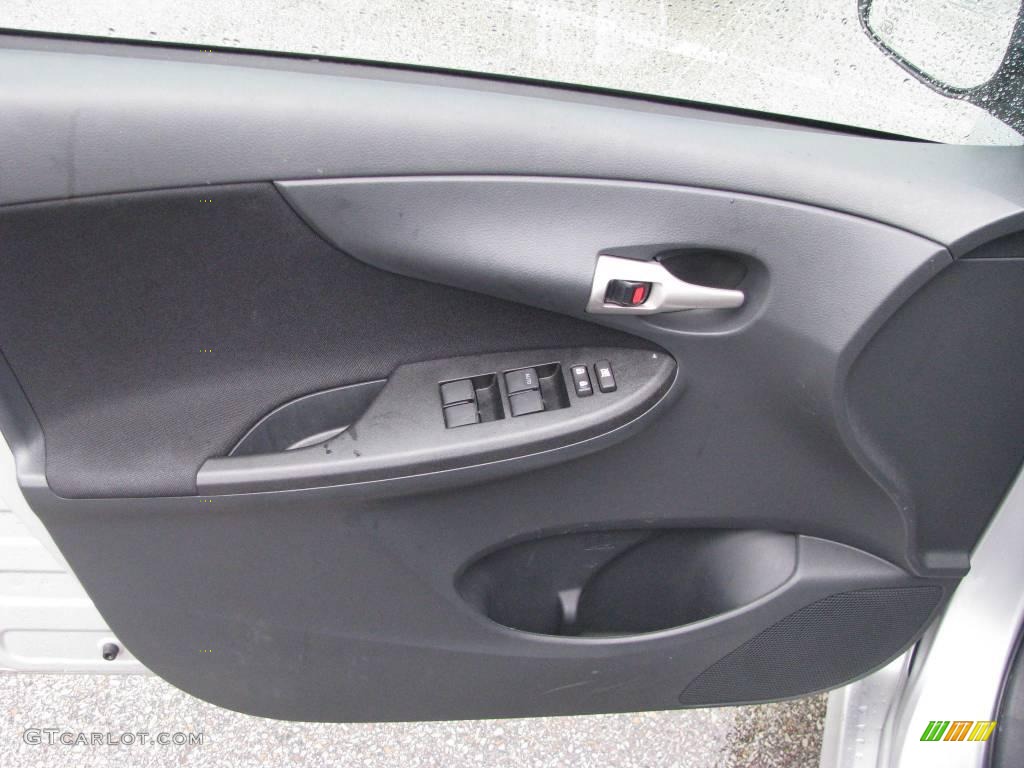 2009 Corolla S - Classic Silver Metallic / Dark Charcoal photo #14