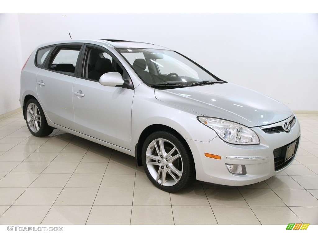 2009 Elantra Touring - Quicksilver / Black photo #1