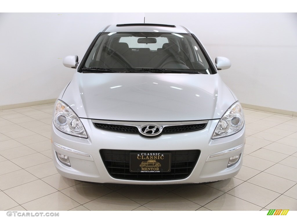 2009 Elantra Touring - Quicksilver / Black photo #2