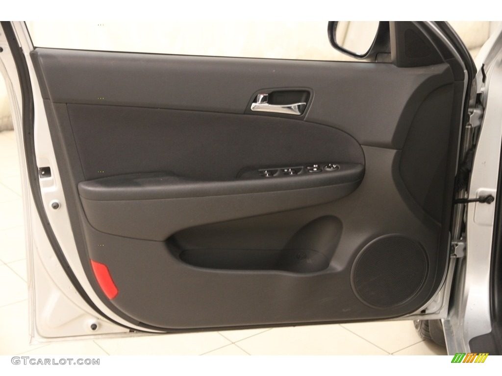 2009 Elantra Touring - Quicksilver / Black photo #4