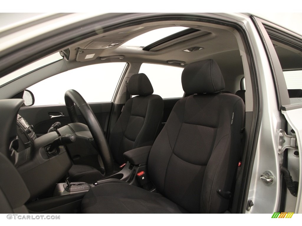 2009 Elantra Touring - Quicksilver / Black photo #5