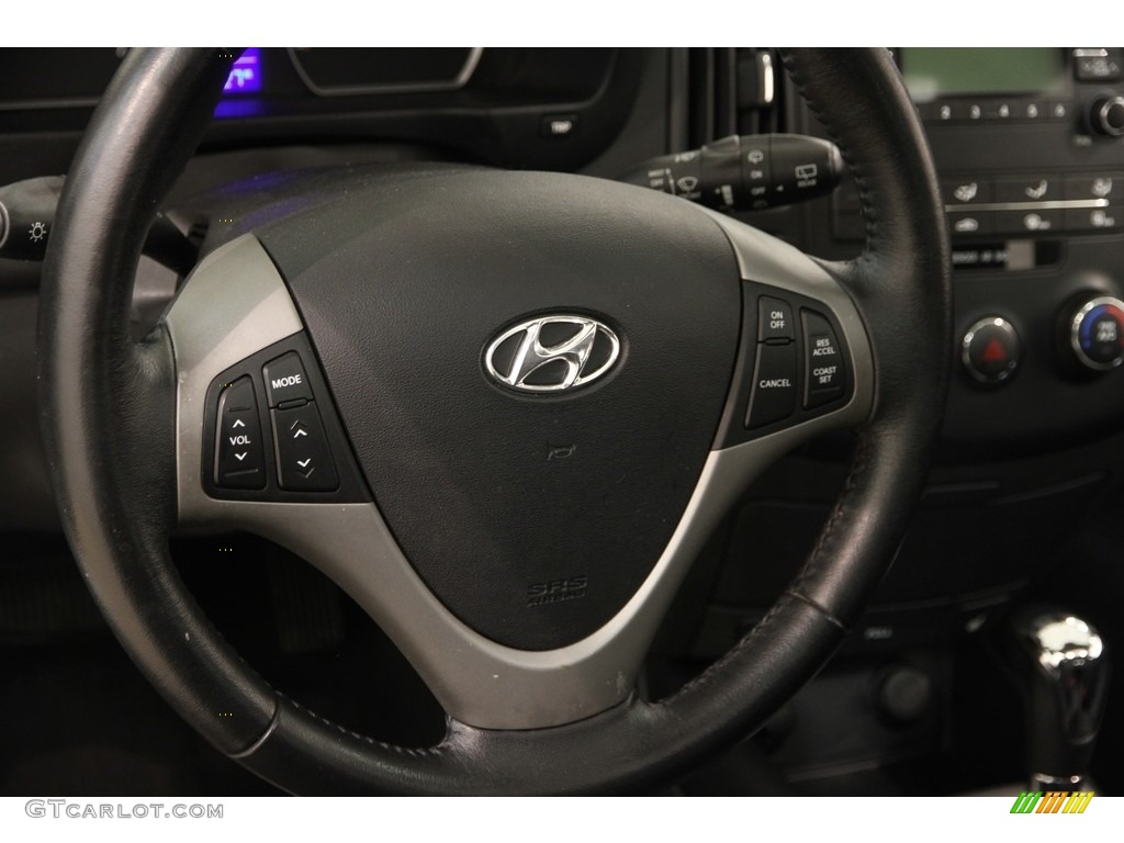 2009 Elantra Touring - Quicksilver / Black photo #6