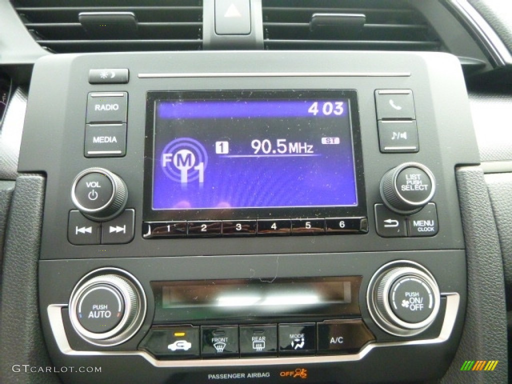 2017 Honda Civic LX Sedan Audio System Photo #120013863