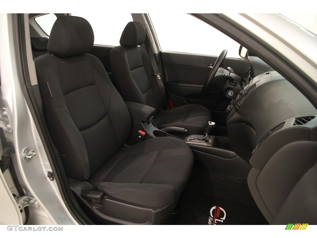 2009 Elantra Touring - Quicksilver / Black photo #12