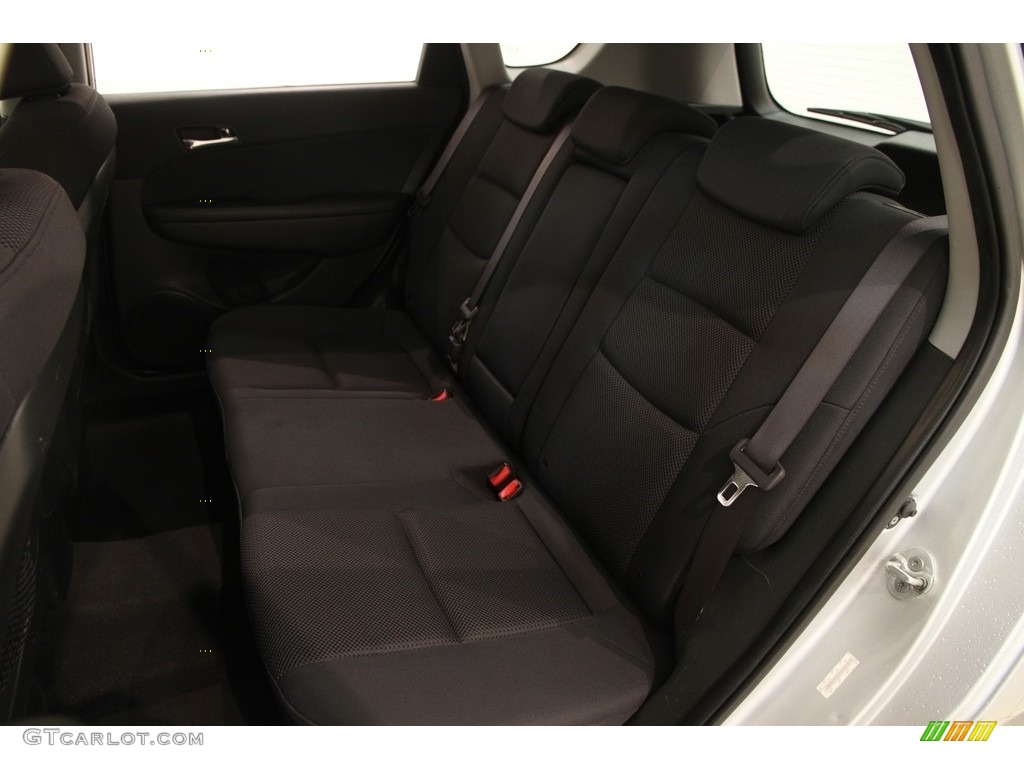 2009 Elantra Touring - Quicksilver / Black photo #13