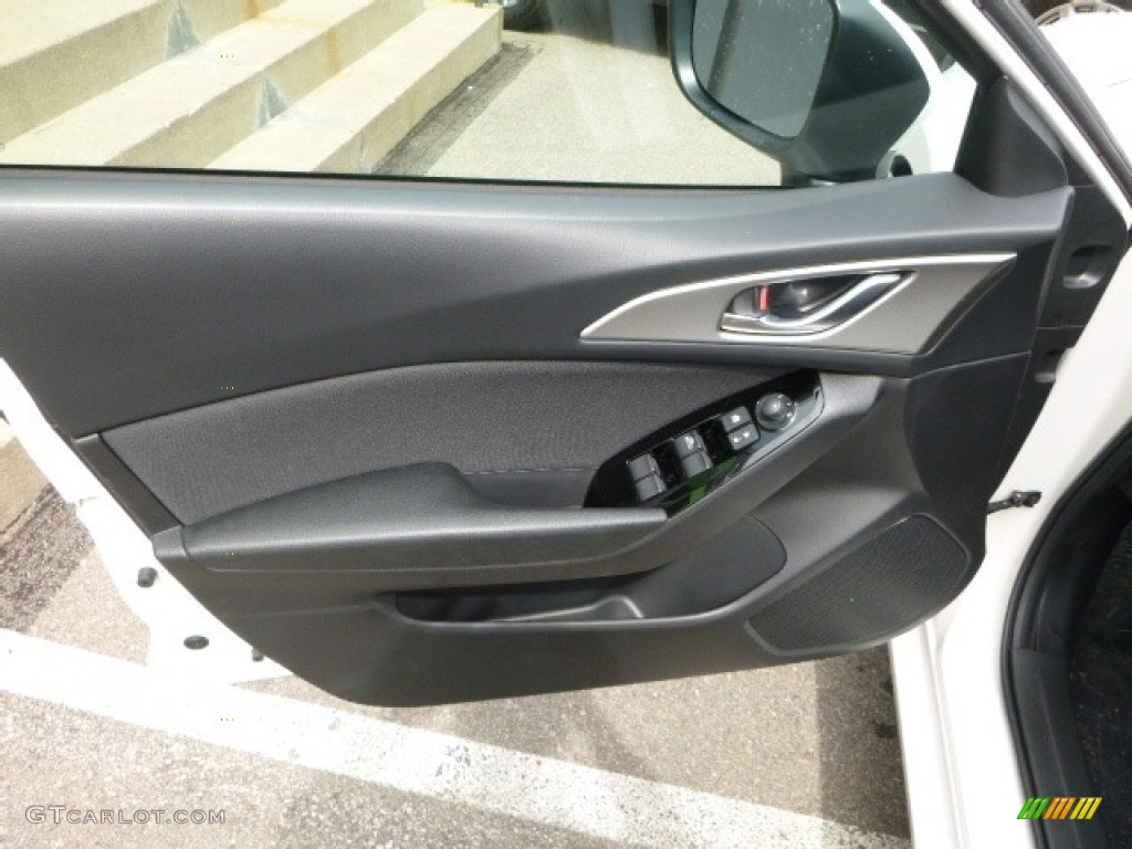 2017 Mazda MAZDA3 Sport 4 Door Black Door Panel Photo #120014508