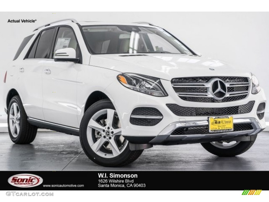 2017 GLE 350 - Polar White / Ginger Beige/Espresso Brown photo #1