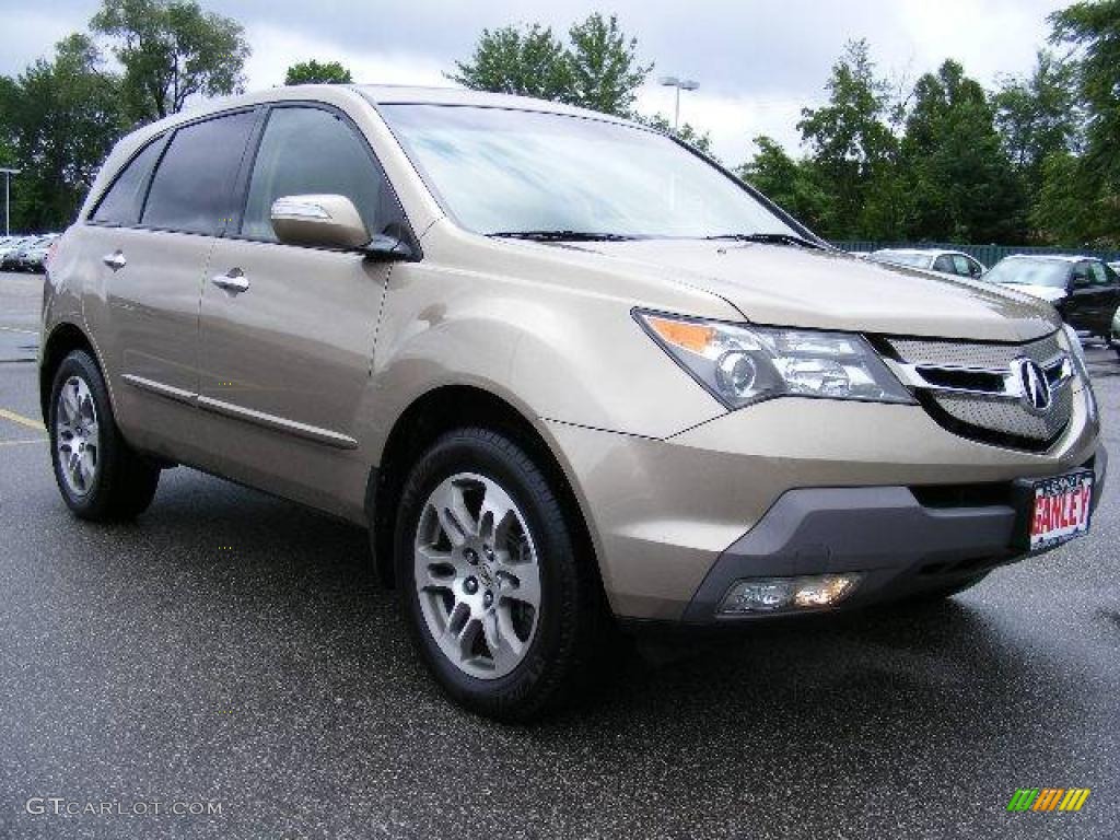 2007 MDX Technology - Desert Rock Metallic / Taupe photo #7