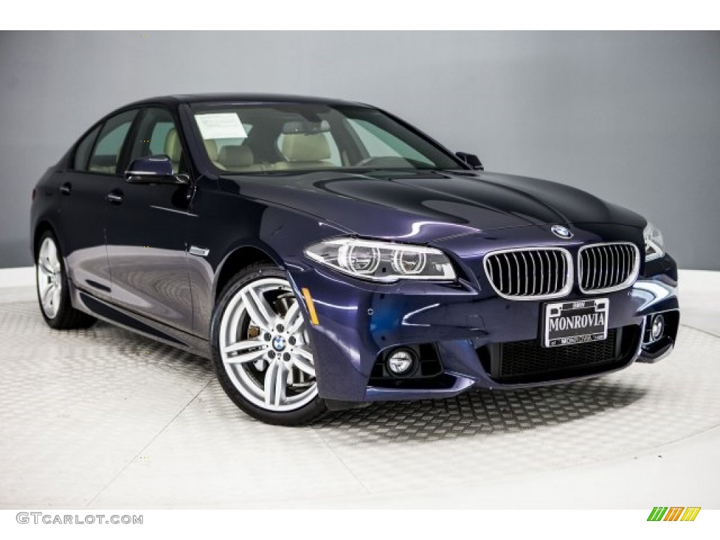 Imperial Blue Metallic 2014 BMW 5 Series 535i Sedan Exterior Photo #120017604