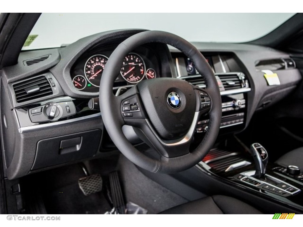 2018 BMW X4 xDrive28i Black Dashboard Photo #120017712