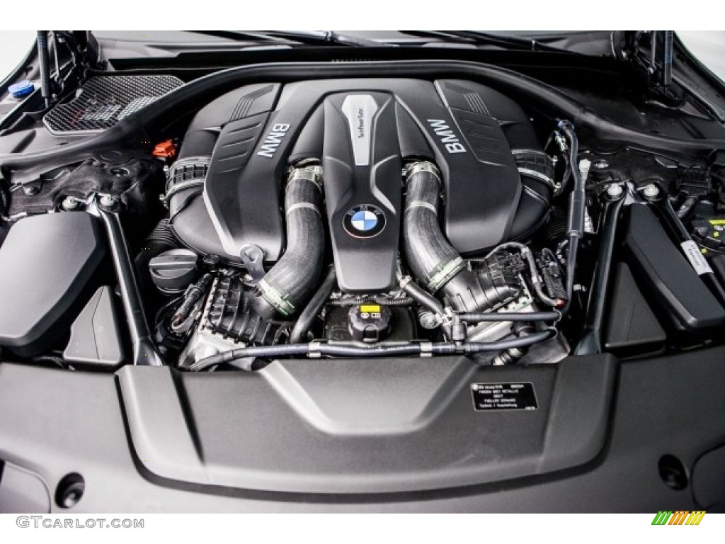 2017 BMW 7 Series 750i Sedan 4.4 Liter DI TwinPower Turbocharged DOHC 32-Valve VVT V8 Engine Photo #120017901