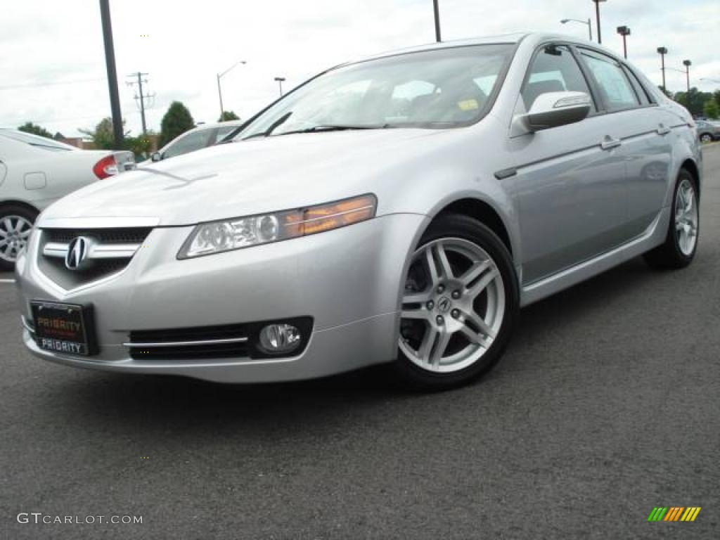 Alabaster Silver Metallic Acura TL