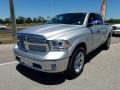 2017 Bright Silver Metallic Ram 1500 Laramie Crew Cab 4x4  photo #1