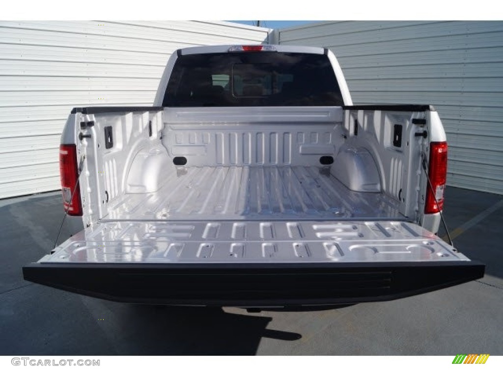2017 F150 XLT SuperCrew 4x4 - Ingot Silver / Black photo #8